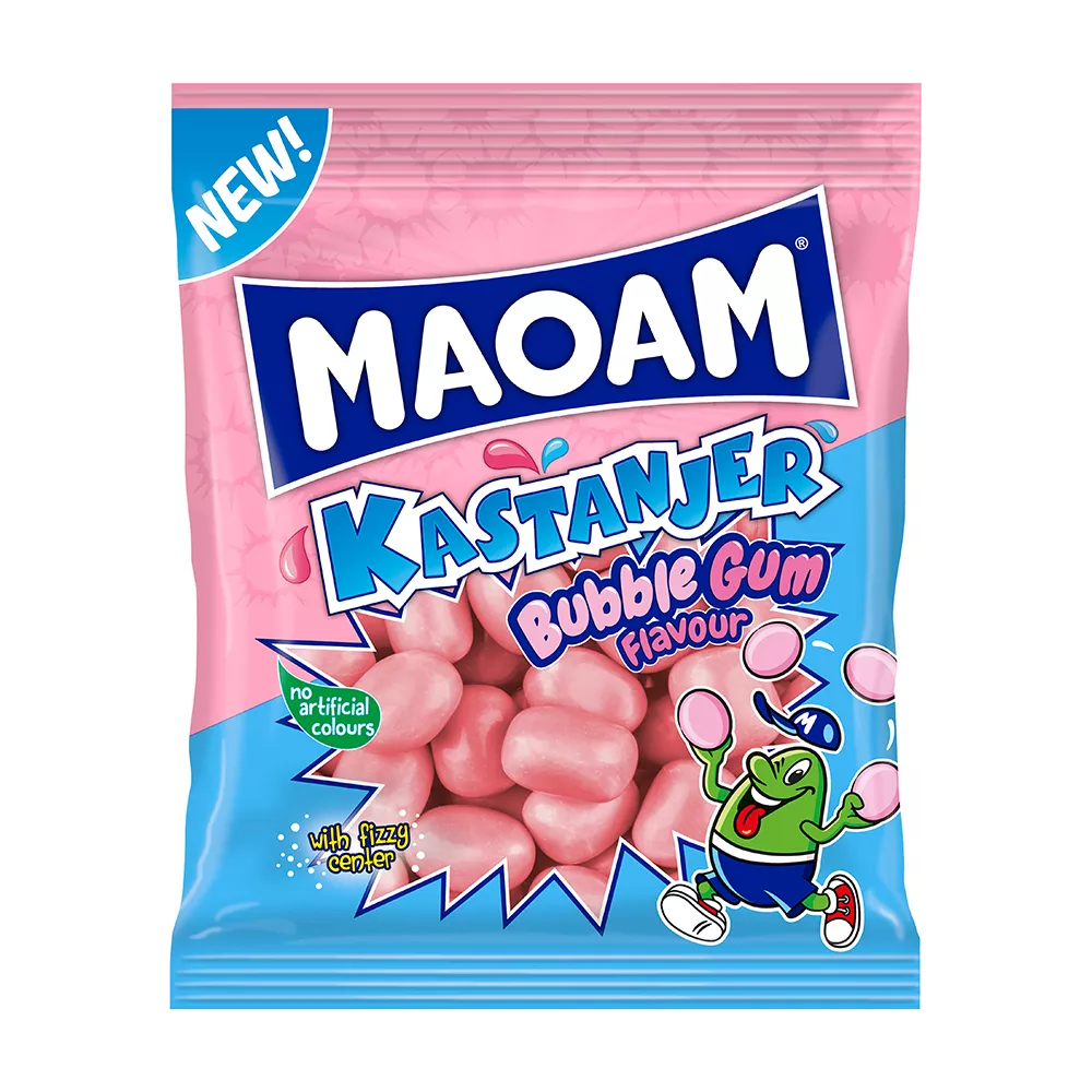 Maoam Kastanjer Bubblegum 120g