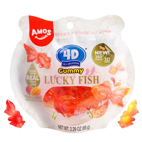 Amos 4D Gummy Lucky 24x65g