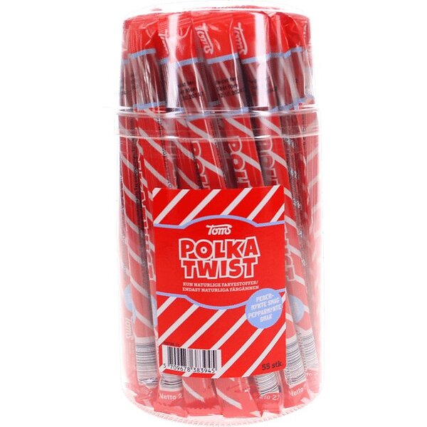 Pingvin Polka Twist Stång 55x27g