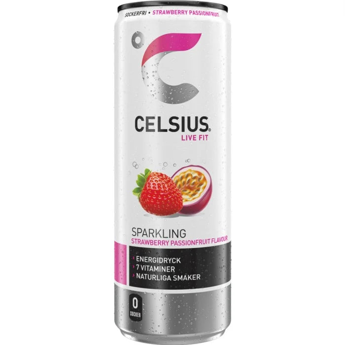 Celsius Strawberry Passion 24x355ml