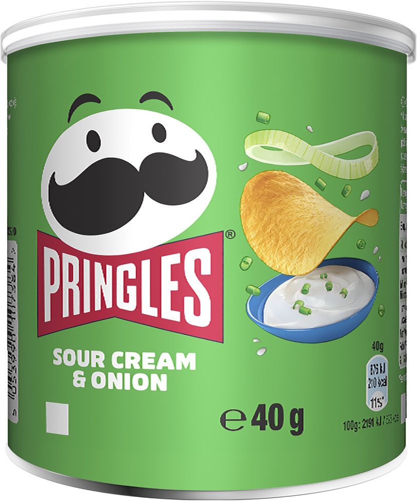 Pringles Mini Sour Cream & Onion 12x40g