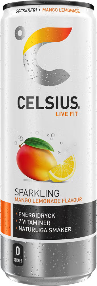 Celsius Mango Lemonade 24x355ml