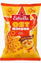 Estrella Ostringar Chili Cheese 18x200g