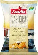 Estrella Västkustch Smör & Havssalt 10x180g