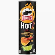 Pringles Hot Mexican Chili & Lime 165g X 19st.