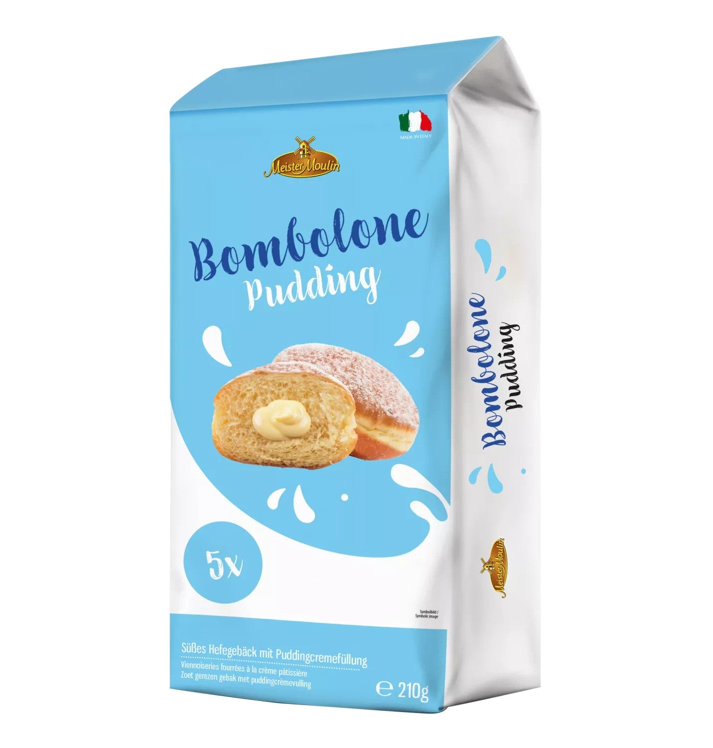 Bombolone Custard Cream 12x210g