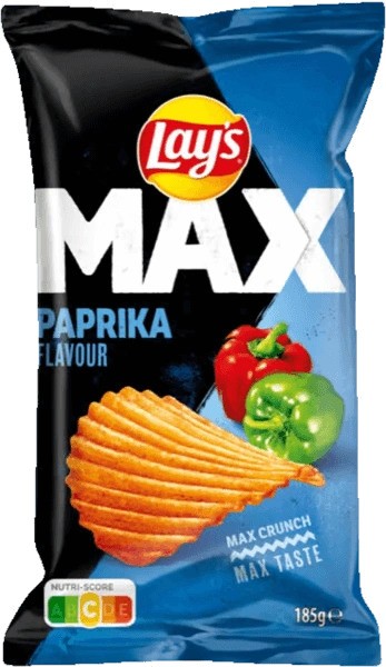 Lays Max Paprika 22x185g