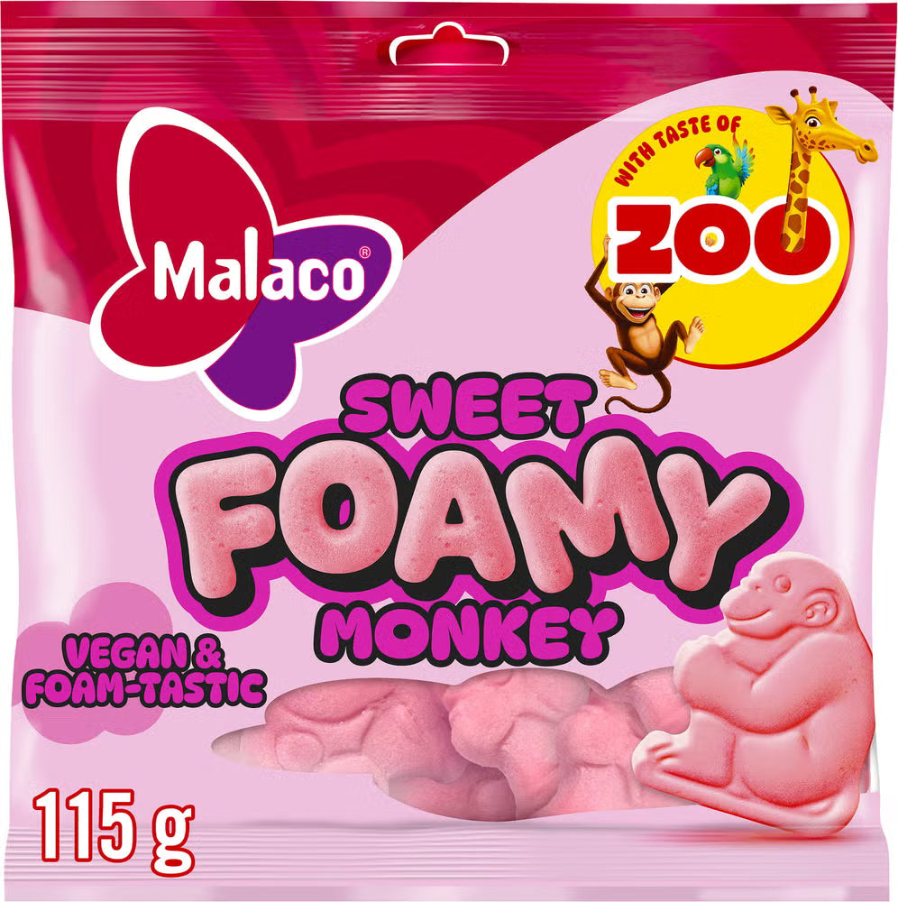 Zoo Foamy Monkey 10x115g