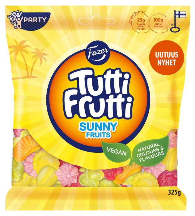 Fazer Tutti Frutti Sunny Fruits 120g