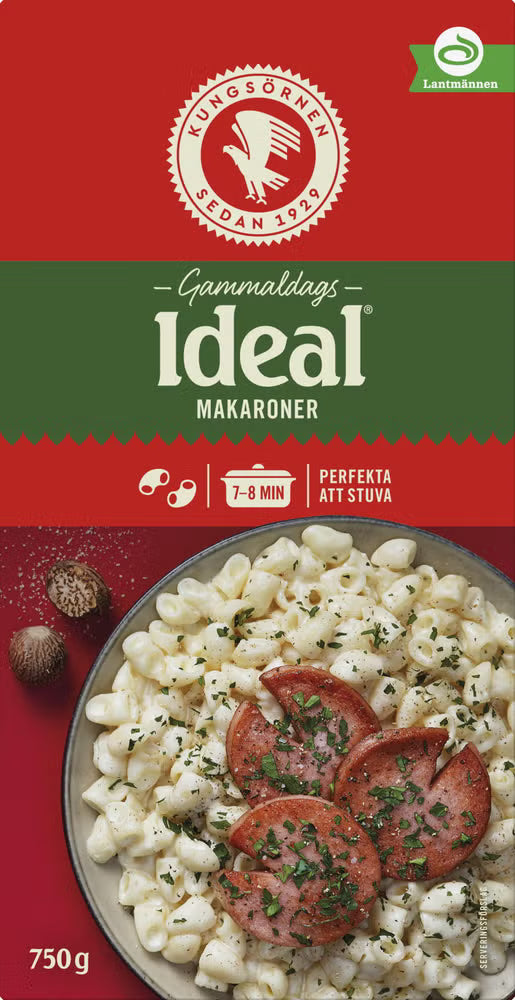 Kungsörnen Ideal Makaroner 750g