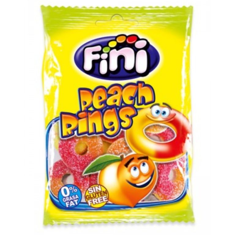 Fini Peach Rings Halal 12x75g