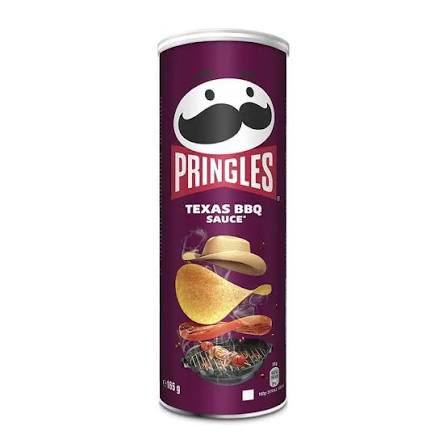 Pringles Texas BBQ Sauce 165g x 19st