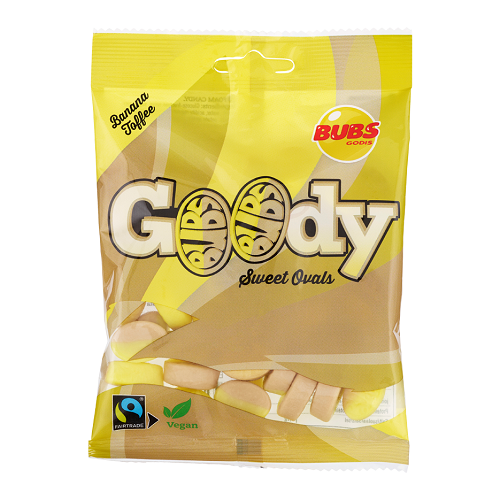 Bubs Goody Banana Toffee 90g.