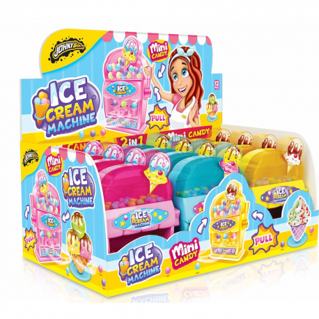 Johny Bee Ice Cream Machine 12x8g
