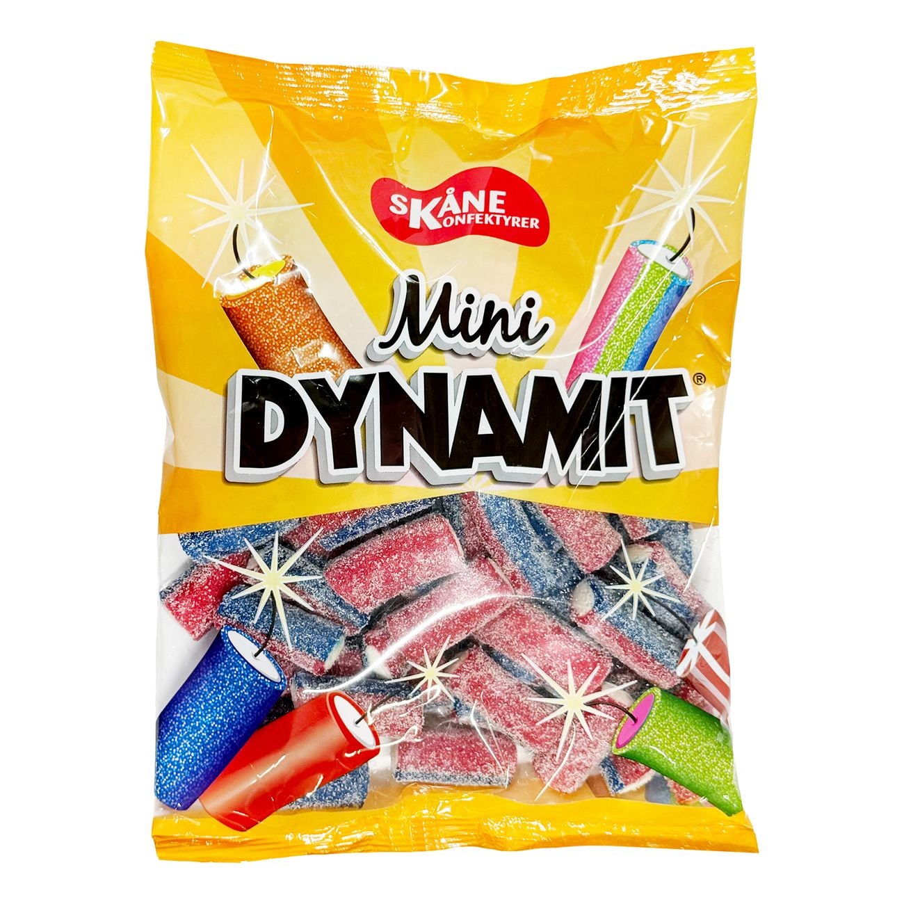 Karamello Mini Dynamit Röd&blå 1,0kg