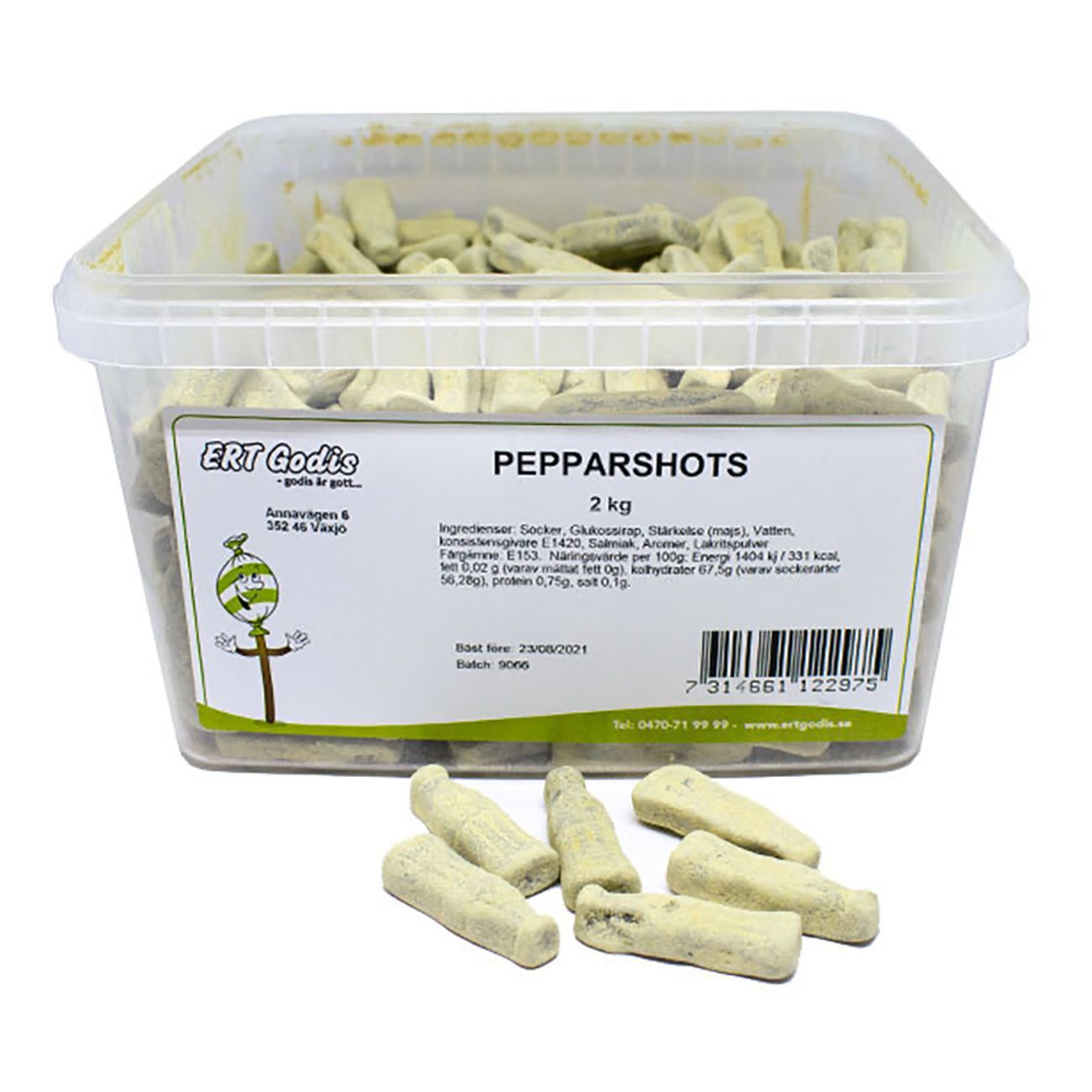 Peppar Shots 2,0kg