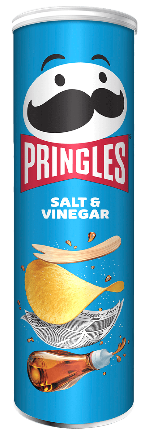 Pringles Salt & Vinegar 165g X 19st.