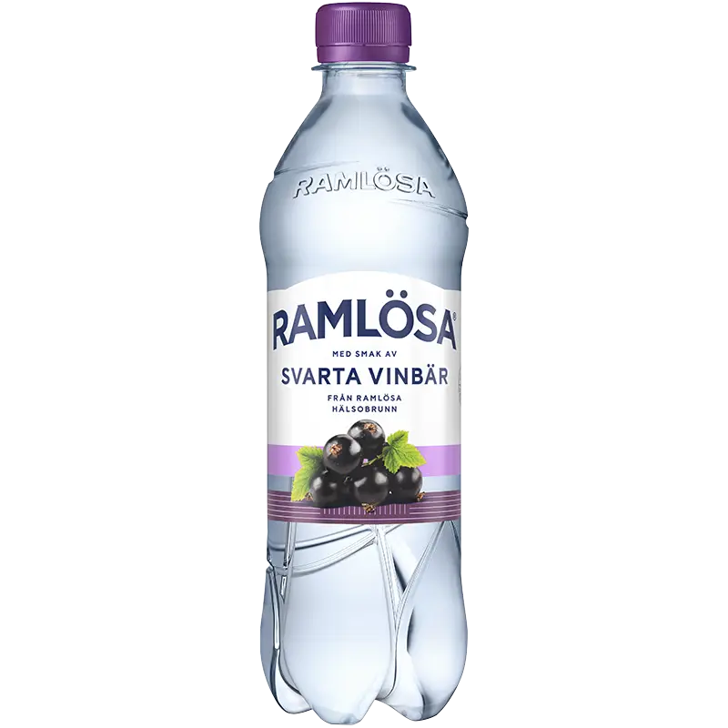 Ramlösa Svart Vinbär 24x50cl