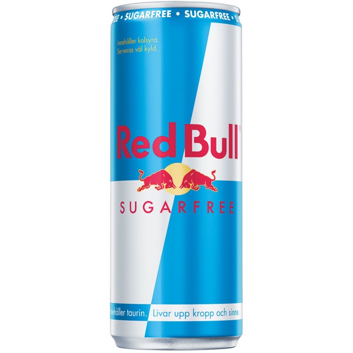 Red Bull Sockerfri 24 X 250ml.