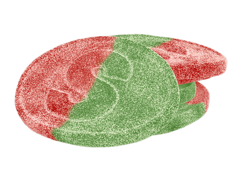 S-Märke Sour Strawberry 4Kg