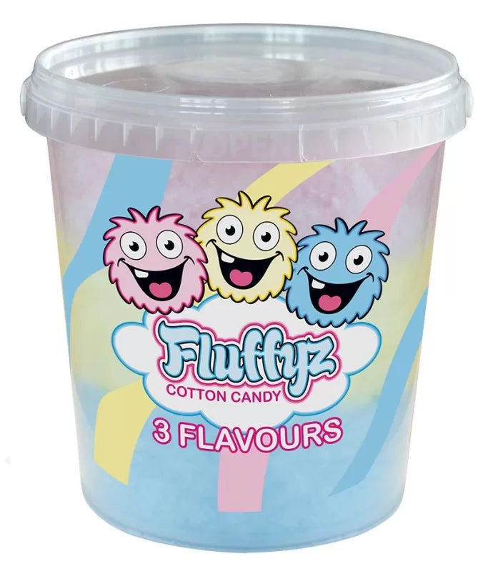 Fluffyz Sockervadd 3 smak 24x50g