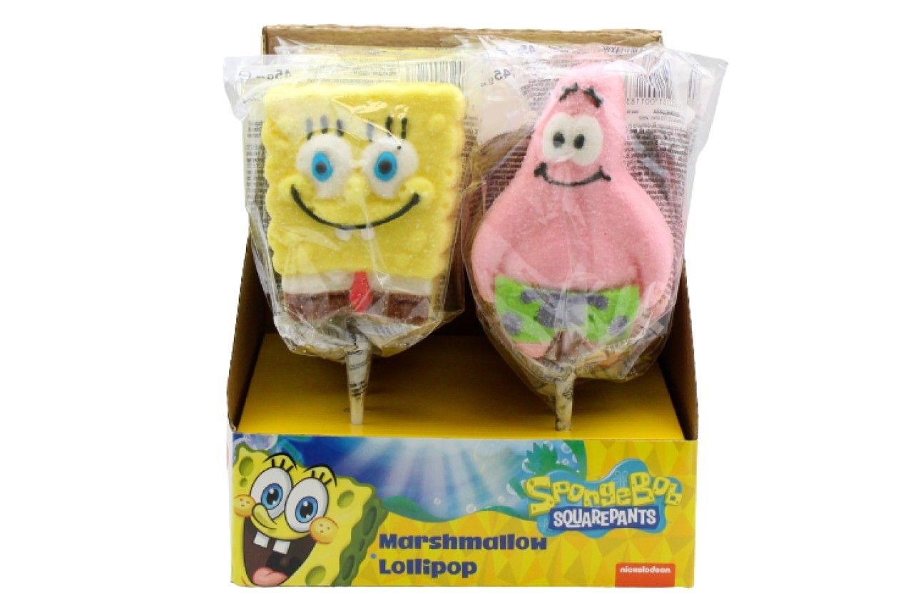 Sponge Pop Marsmallow Pop 12x45g