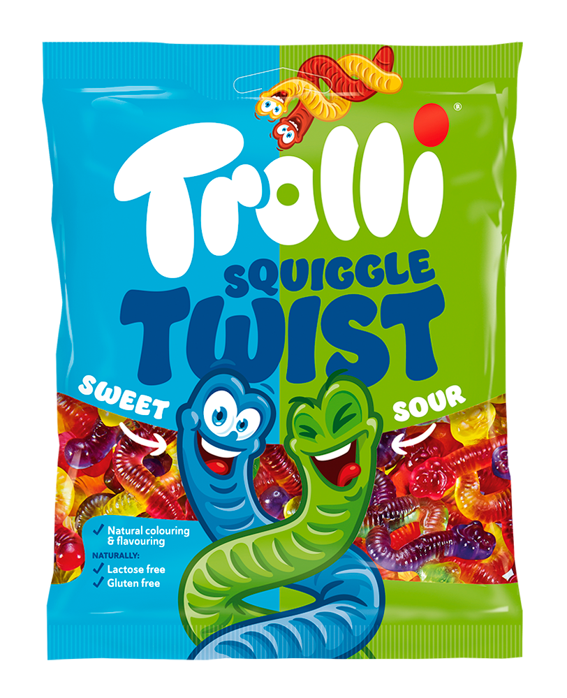 Trolli Squiggle Twist 1kg.