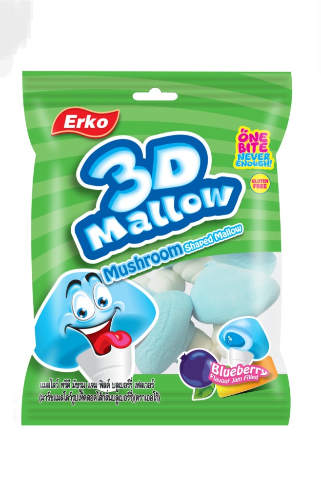 3D Mallow Blueberry 80g