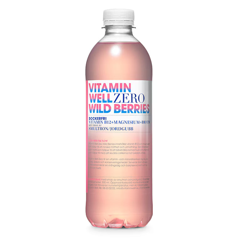 Vitamin Well Wildberries 12x50cl