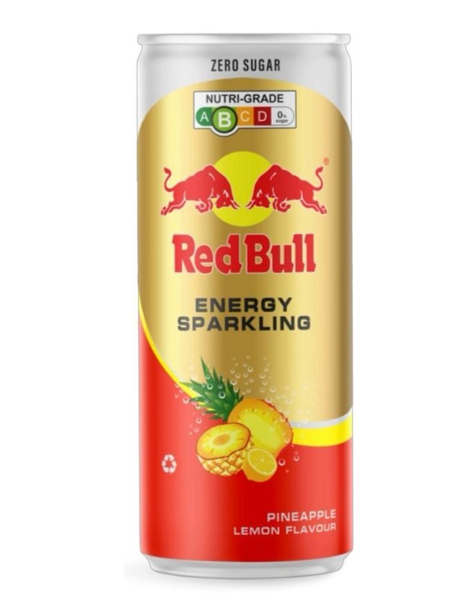 Red Bull Zero Pineapple Lemon flavor 25